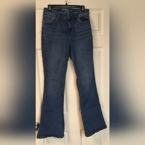 Maurices Women's Blue Denim Jeans Flare
